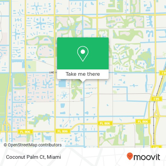 Coconut Palm Ct map