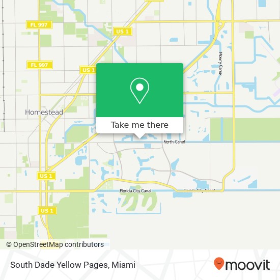 Mapa de South Dade Yellow Pages