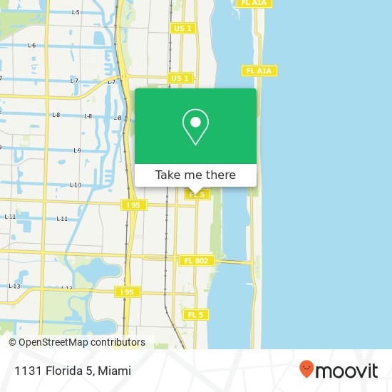 1131 Florida 5 map