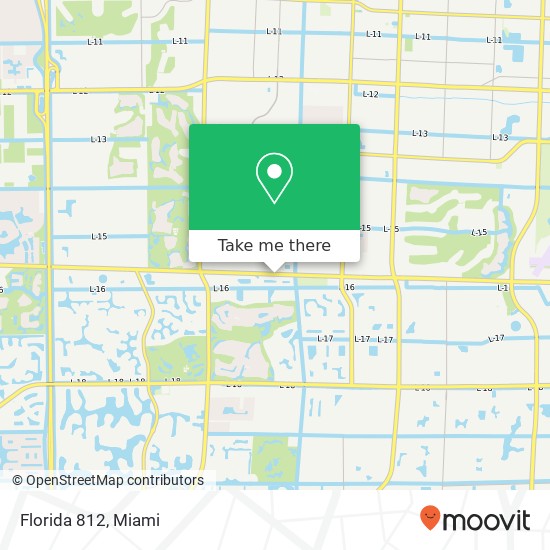 Mapa de Florida 812