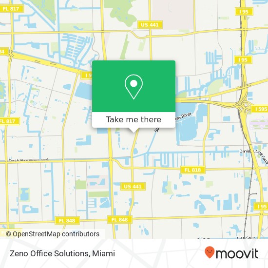 Zeno Office Solutions map