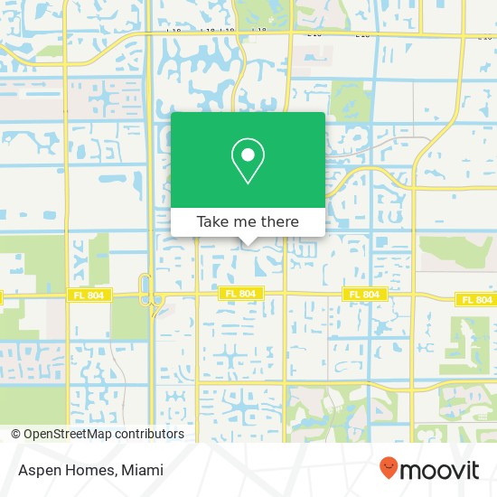 Aspen Homes map