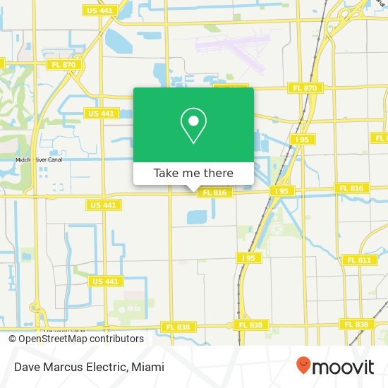 Dave Marcus Electric map