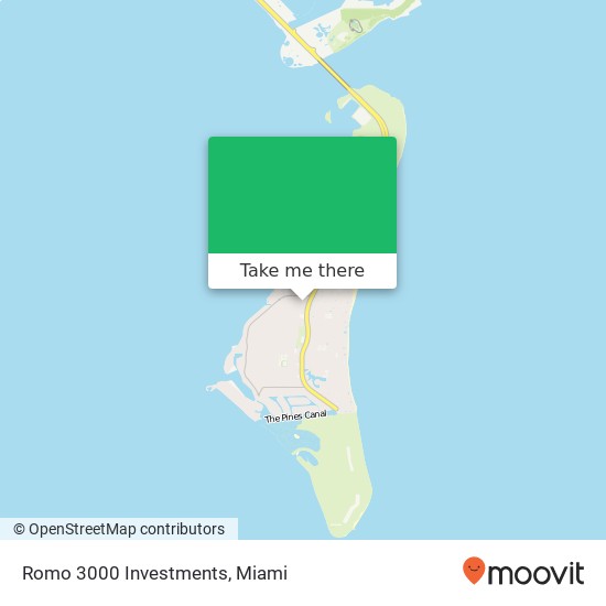 Romo 3000 Investments map