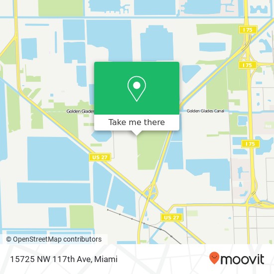 Mapa de 15725 NW 117th Ave
