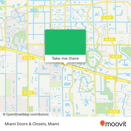 Mapa de Miami Doors & Closets
