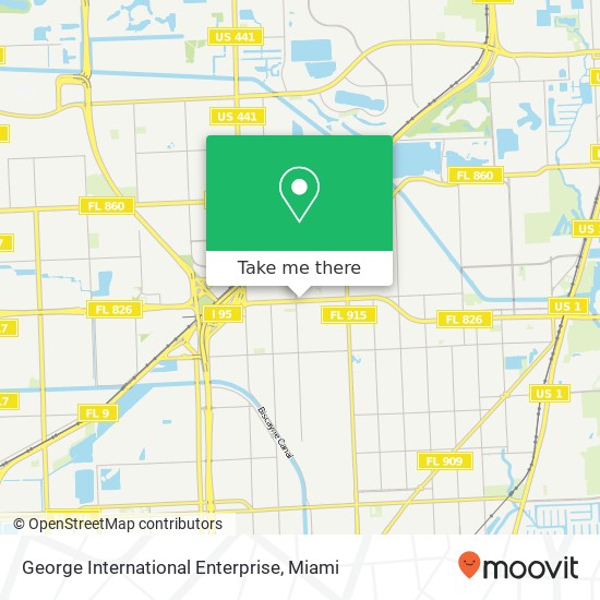 George International Enterprise map
