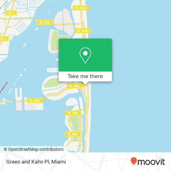 Green and Kahn Pl map