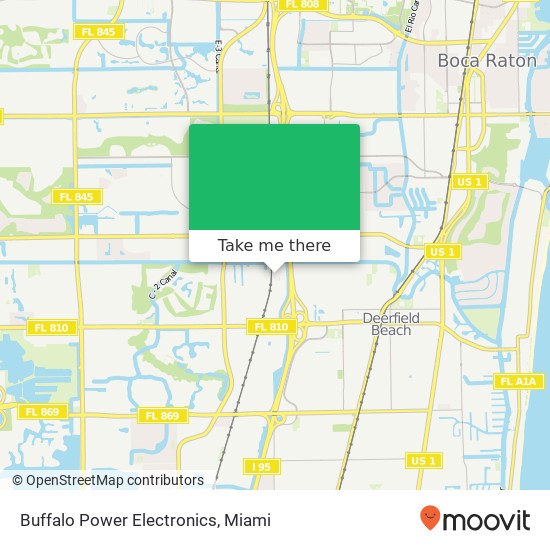 Buffalo Power Electronics map