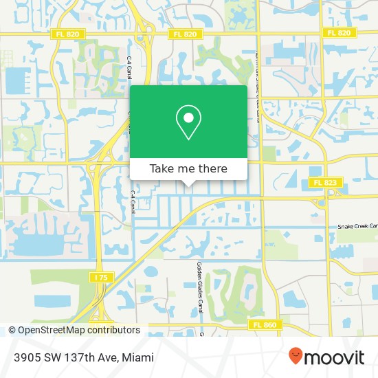 3905 SW 137th Ave map