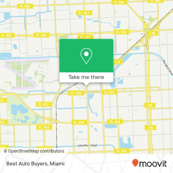 Mapa de Best Auto Buyers