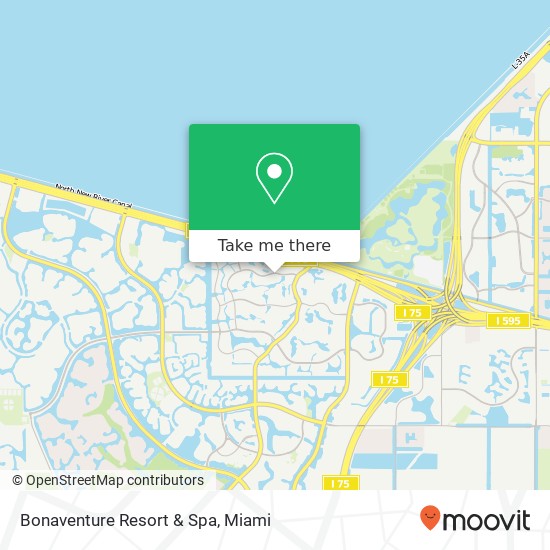 Bonaventure Resort & Spa map