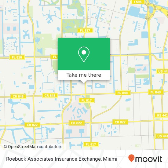 Mapa de Roebuck Associates Insurance Exchange