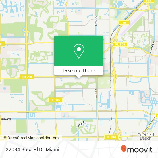 22084 Boca Pl Dr map