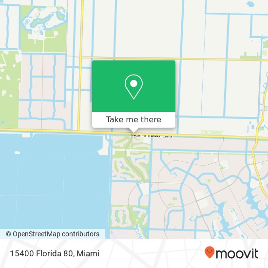 Mapa de 15400 Florida 80
