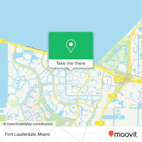 Fort Lauderdale map