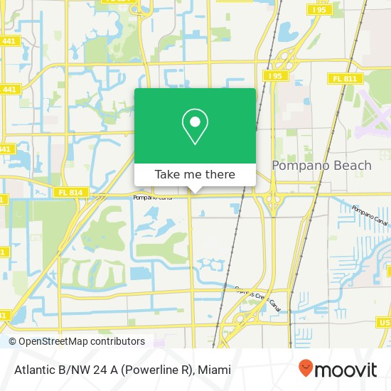 Atlantic B / NW 24 A (Powerline R) map