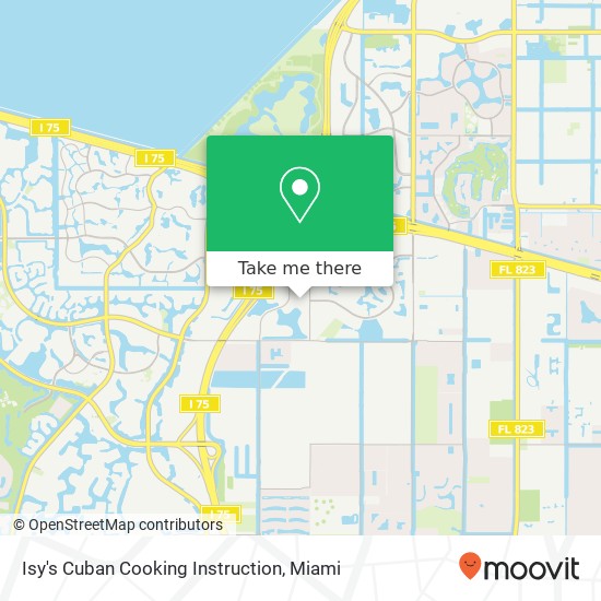 Isy's Cuban Cooking Instruction map