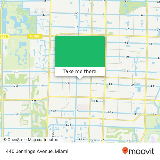 440 Jennings Avenue map