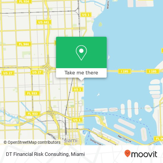 DT Financial Risk Consulting map