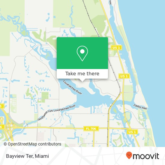 Mapa de Bayview Ter