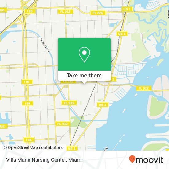Mapa de Villa Maria Nursing Center