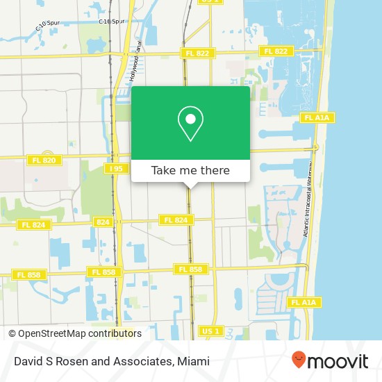 David S Rosen and Associates map