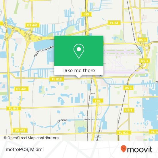 metroPCS map