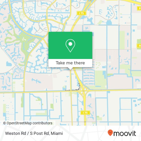 Weston Rd / S Post Rd map