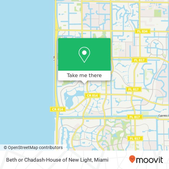 Beth or Chadash-House of New Light map