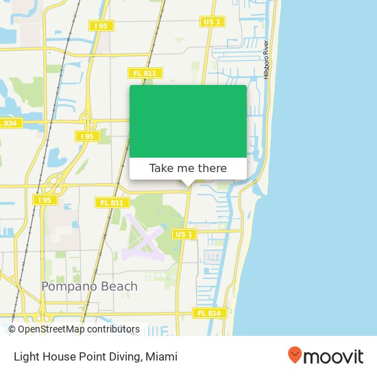 Mapa de Light House Point Diving