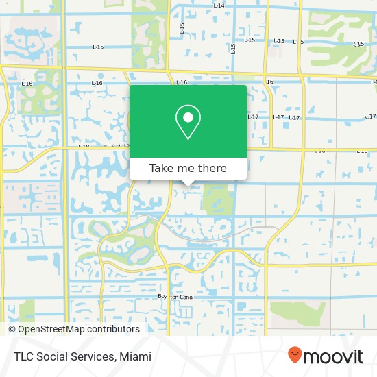 TLC Social Services map