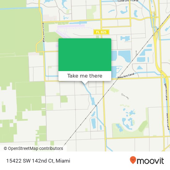 15422 SW 142nd Ct map