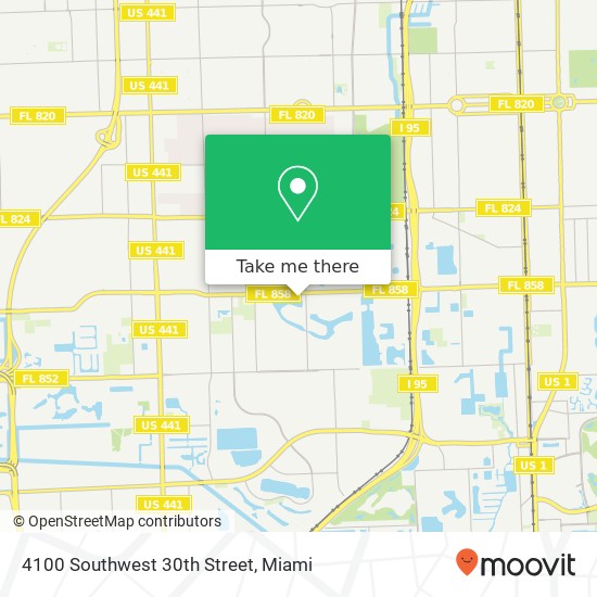 Mapa de 4100 Southwest 30th Street