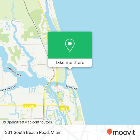 Mapa de 331 South Beach Road