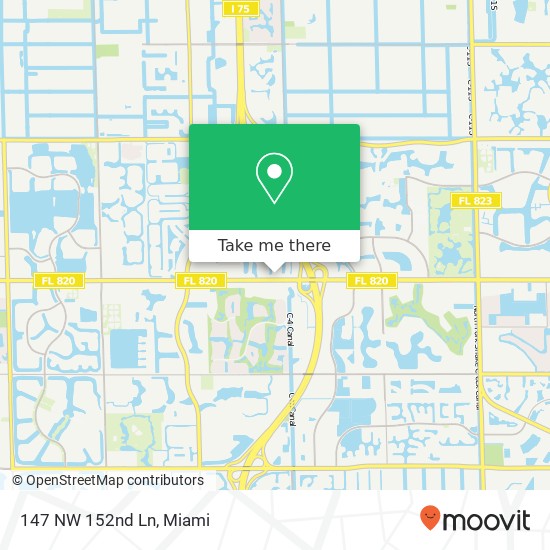 Mapa de 147 NW 152nd Ln