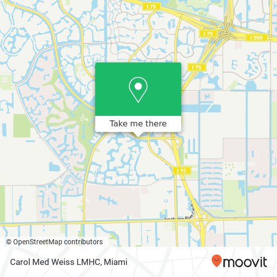 Carol Med Weiss LMHC map
