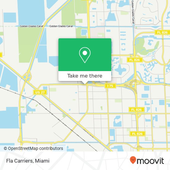 Mapa de Fla Carriers