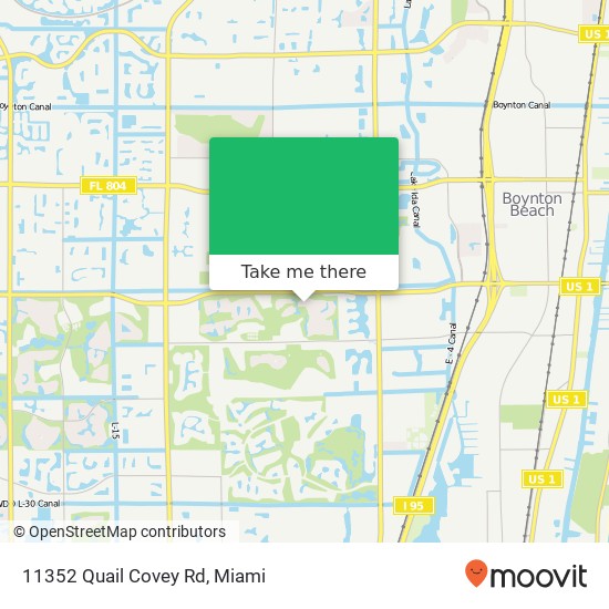 11352 Quail Covey Rd map