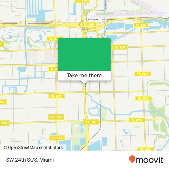 SW 24th St/S map