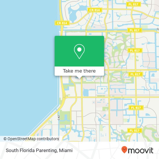 South Florida Parenting map