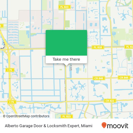 Alberto Garage Door & Locksmith Expert map