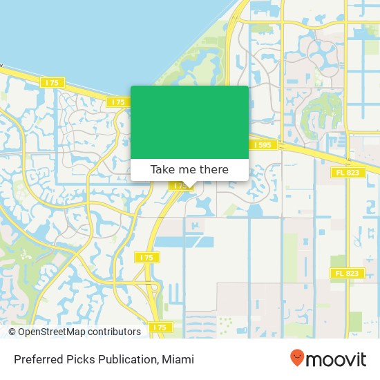 Preferred Picks Publication map