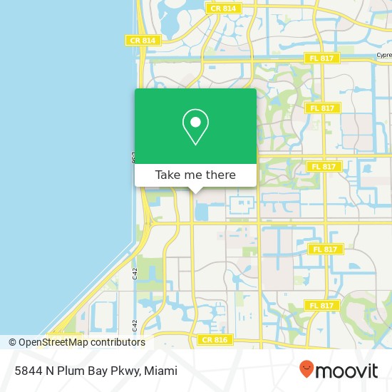 5844 N Plum Bay Pkwy map