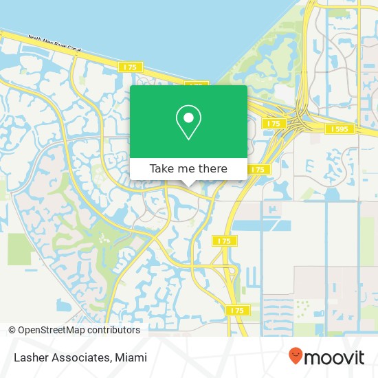 Lasher Associates map
