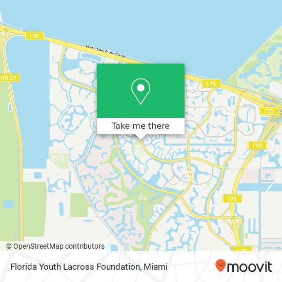 Mapa de Florida Youth Lacross Foundation