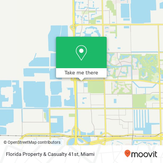 Mapa de Florida Property & Casualty 41st