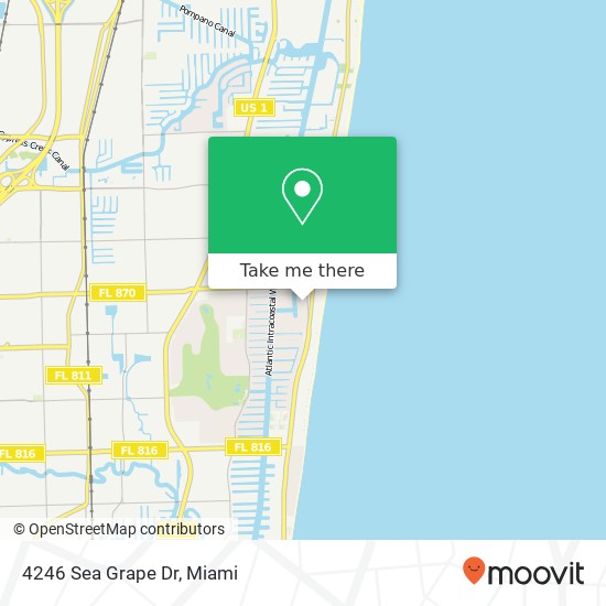 4246 Sea Grape Dr map