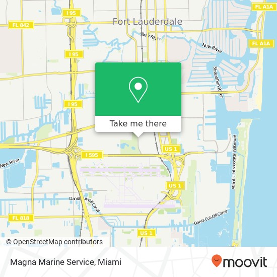 Magna Marine Service map