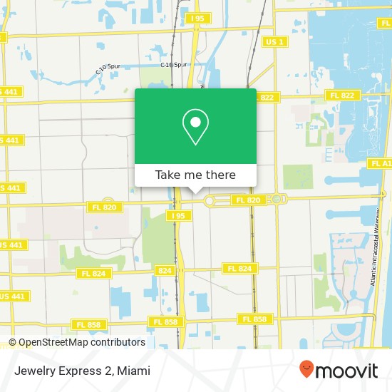 Mapa de Jewelry Express 2